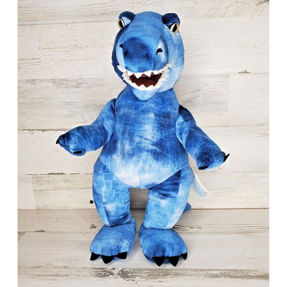 Build a Bear BAB Blue T-Rex Dinosaur Stuffed Animal Plush 17" CLEAN! - Picture 1 of 8